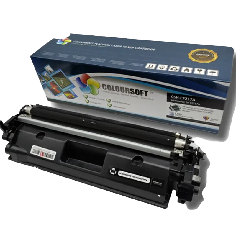 COLOURSOFT 17A BLACK TONER CARTRIDGE (CF217A) Mascom International.webp